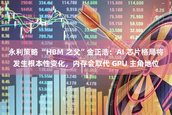 永利策略 “HBM 之父”金正浩：AI 芯片格局将发生根本性变化，内存会取代 GPU 主角地位