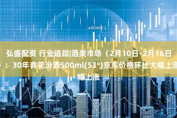 弘盛配资 行业追踪|酒类市场（2月10日-2月16日）：30年青花汾酒500ml(53°)京东价格环比大幅上涨