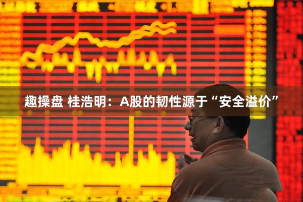 趣操盘 桂浩明:A股的韧性源于“安全溢价”