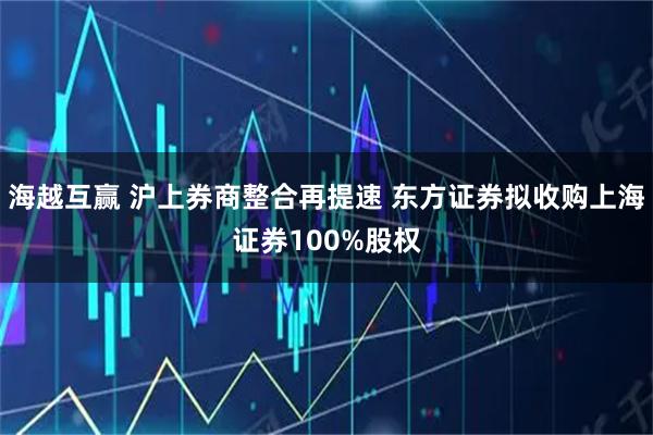 海越互赢 沪上券商整合再提速 东方证券拟收购上海证券100%股权